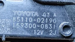 Toyota Auris 150 Front wiper linkage and motor 1593000831