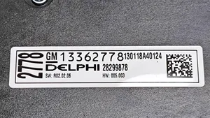 Opel Meriva B Moduł / Sterownik dziku audio HiFi 13362778