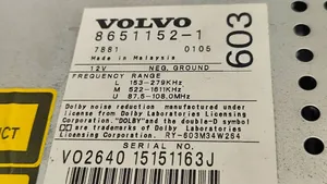 Volvo V70 Radija/ CD/DVD grotuvas/ navigacija 86511521