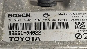 Toyota Aygo AB10 Engine control unit/module 896610H022