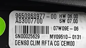 Citroen C4 I Picasso Unité de contrôle climatique 9650868977