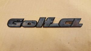 Volkswagen Golf II Logo portiera di carico posteriore 191853687K