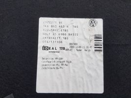 Volkswagen Golf VI Tappetino di rivestimento del bagagliaio/baule 1K6863463H