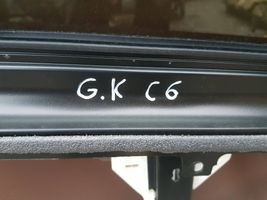 Audi A6 S6 C6 4F Rear door window/glass frame 4F0839461B