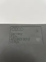 Audi A6 S6 C6 4F Wkładka schowka tunelu środkowego 4F0863301D