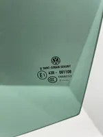 Volkswagen Golf V Vitre de fenêtre porte arrière 43R001108