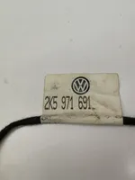 Volkswagen Caddy Wiązka przewodów drzwi bocznych / przesuwnych 2K5971691