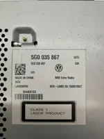 Volkswagen Golf VII Радио/ проигрыватель CD/DVD / навигация 5G0035867