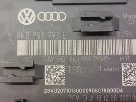 Audi A4 S4 B8 8K Sterownik / Moduł drzwi 8K0959793E