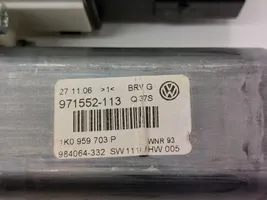 Volkswagen PASSAT B6 Takaoven ikkunan nostomoottori 1K0959703P