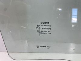 Toyota Yaris Takaoven ikkunalasi E643r00048