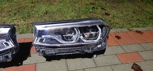 BMW 6 G32 Gran Turismo Lot de 2 lampes frontales / phare 7496446