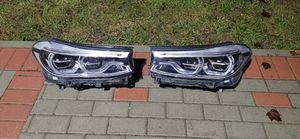 BMW 6 G32 Gran Turismo Lot de 2 lampes frontales / phare 7496446