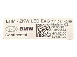 BMW 6 F12 F13 Moduł poziomowanie świateł Xenon 7116114399