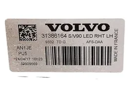 Volvo S90, V90 Etu-/Ajovalo 31386164