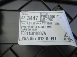 Volkswagen T-Roc Etuoven verhoilu 2GA867012