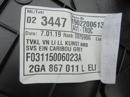 Volkswagen T-Roc Etuoven verhoilu 2GA867011