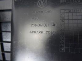 Volkswagen Polo VI AW Garniture de couvercle de coffre arriere hayon 2G6867601A