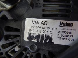 Audi A3 S3 8V Alternator 04L903021C