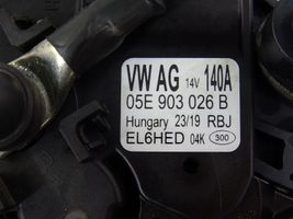 Volkswagen Golf VII Generaattori/laturi 05E903026B