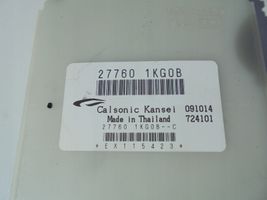 Nissan Juke I F15 Ilmastoinnin ohjainlaite/moduuli 277601KG0B