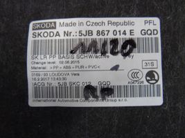 Skoda Rapid (NH) Garniture de panneau carte de porte avant 5JB867014E