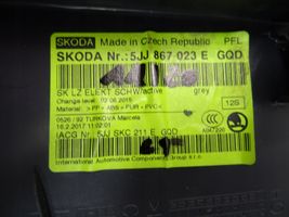 Skoda Rapid (NH) Garniture panneau de porte arrière 5JJ867023E