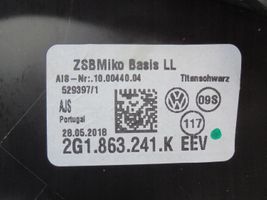 Volkswagen Polo VI AW Console centrale 2G1863241K