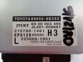 Toyota Yaris Ohjaustehostimen ohjainlaite/moduuli 896500d333