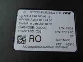 Mercedes-Benz B W246 W242 Käsijarrun ohjainlaite A2469008516