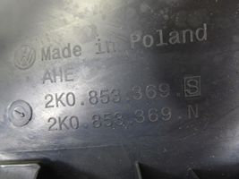 Volkswagen Caddy Listwa progowa przednia / nakładka 2K0853369S