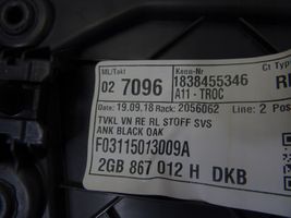 Volkswagen T-Roc Etuoven verhoilu 2gb867012