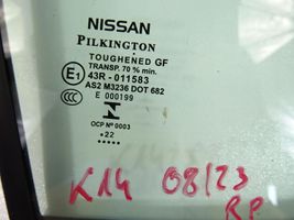 Nissan Micra K14 Finestrino/vetro triangolo anteriore 802C25FA0A