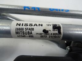 Nissan Micra K14 Etupyyhkimen vivusto ja moottori 288005FA0B