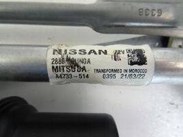 Nissan Qashqai J12 Mechanizm i silniczek wycieraczek szyby przedniej / czołowej 28800-6UN0A