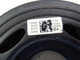 Nissan Qashqai J12 Koło pasowe wału korbowego 123038345R