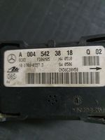 Mercedes-Benz GL X164 Vakaajan pitkittäiskiihtyvyystunnistin (ESP) A0045423818