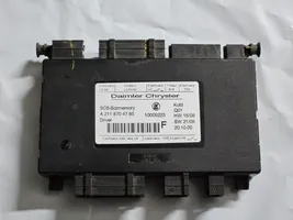 Mercedes-Benz GL X164 Module de commande de siège A2118704785