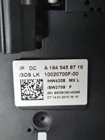 Mercedes-Benz GL X164 Interruptor/palanca de limpiador de luz de giro A1645458716