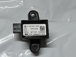 Mercedes-Benz S W221 Gaisa spilvenu trieciensensors A0038201926