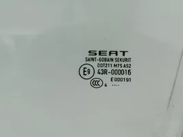 Seat Leon (5F) Pagrindinis priekinių durų stiklas (keturdurio) 