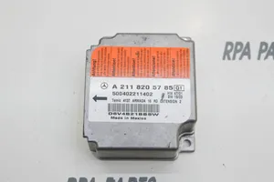 Mercedes-Benz E W211 Airbag control unit/module A2118205785