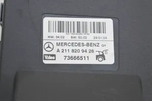 Mercedes-Benz E W211 Tailgate/trunk control unit/module 