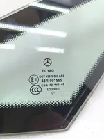 Mercedes-Benz E C207 W207 Rear vent window glass 43R-001565