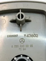 Mercedes-Benz SL R230 Klamra tylnego pasa bezpieczeństwa A2308600096