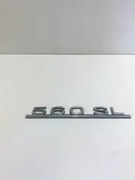 Mercedes-Benz SL R107 Herstelleremblem / Schriftzug A1078171415