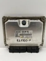 Audi A8 S8 D3 4E Unité de commande, module ECU de moteur 4E0906018