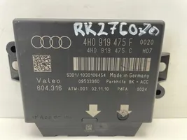 Audi A7 S7 4G Sterownik / Moduł parkowania PDC 4H0919475F
