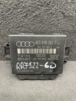 Audi A8 S8 D3 4E Pysäköintitutkan (PCD) ohjainlaite/moduuli 4E0919283C