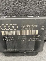 Audi A8 S8 D3 4E Unité de commande, module PDC aide au stationnement 4E0919283C